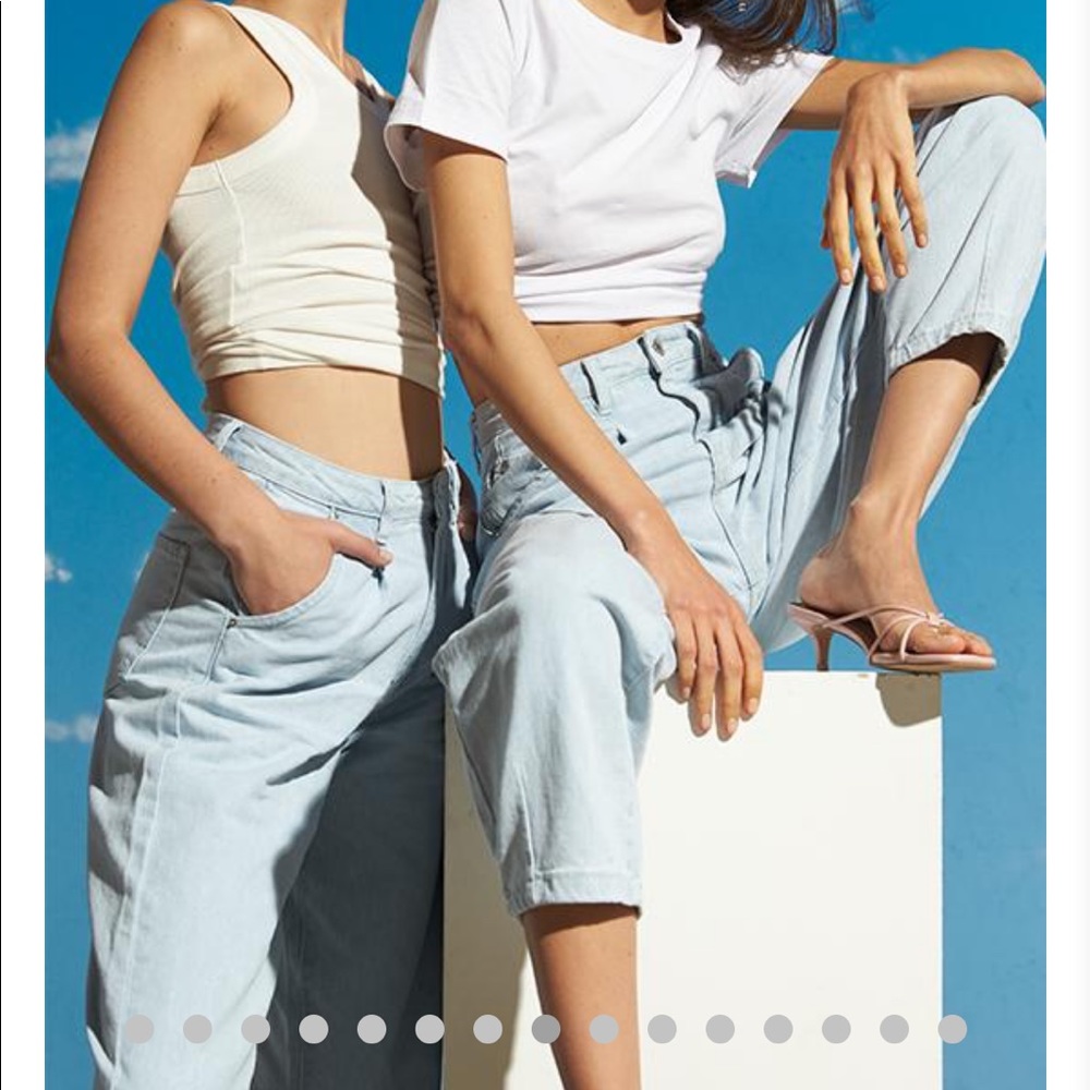 LIONESS On My Way Denim Jean - LIGHT DENIM
